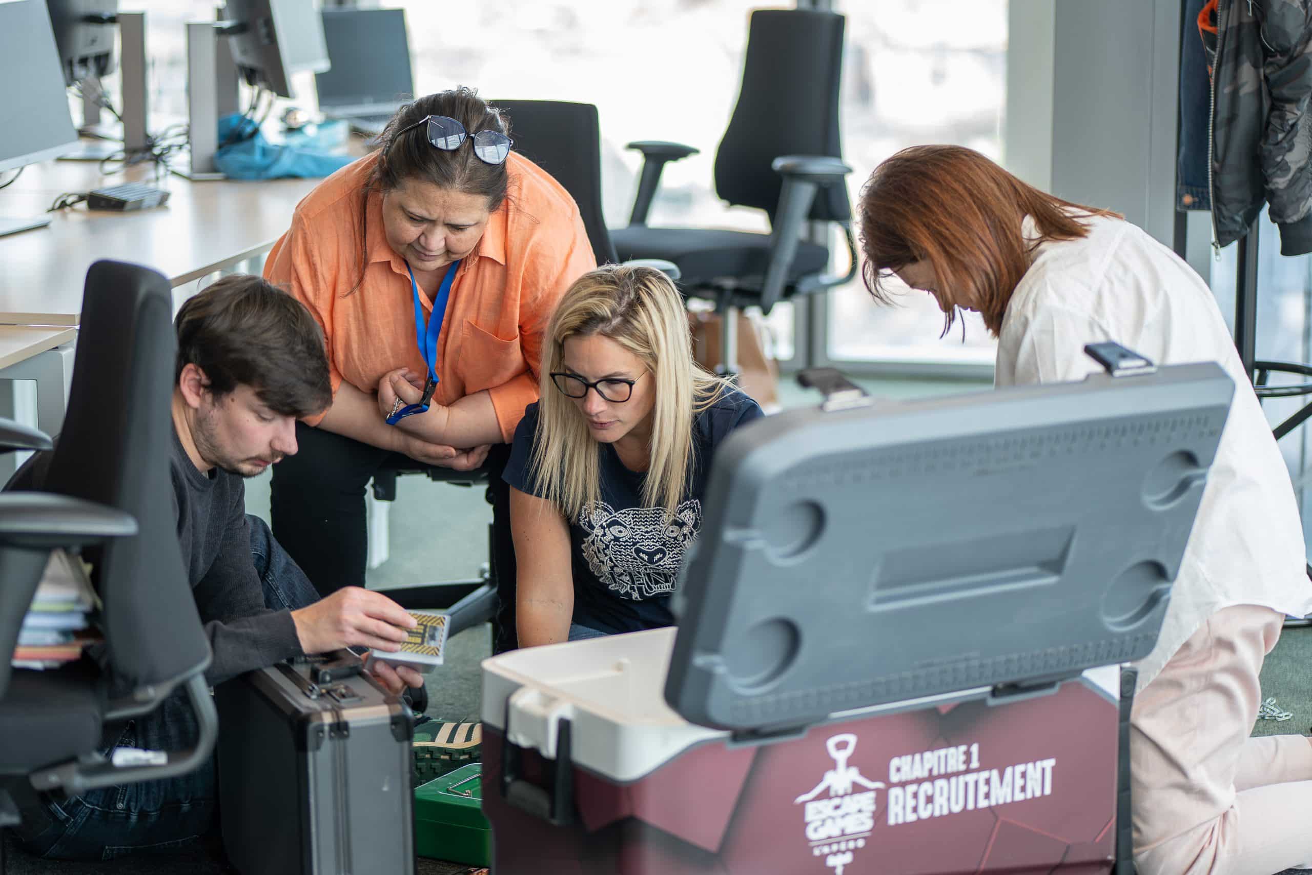 Escape Game Apéro mobile livré dans les locaux d'entreprise au Mans