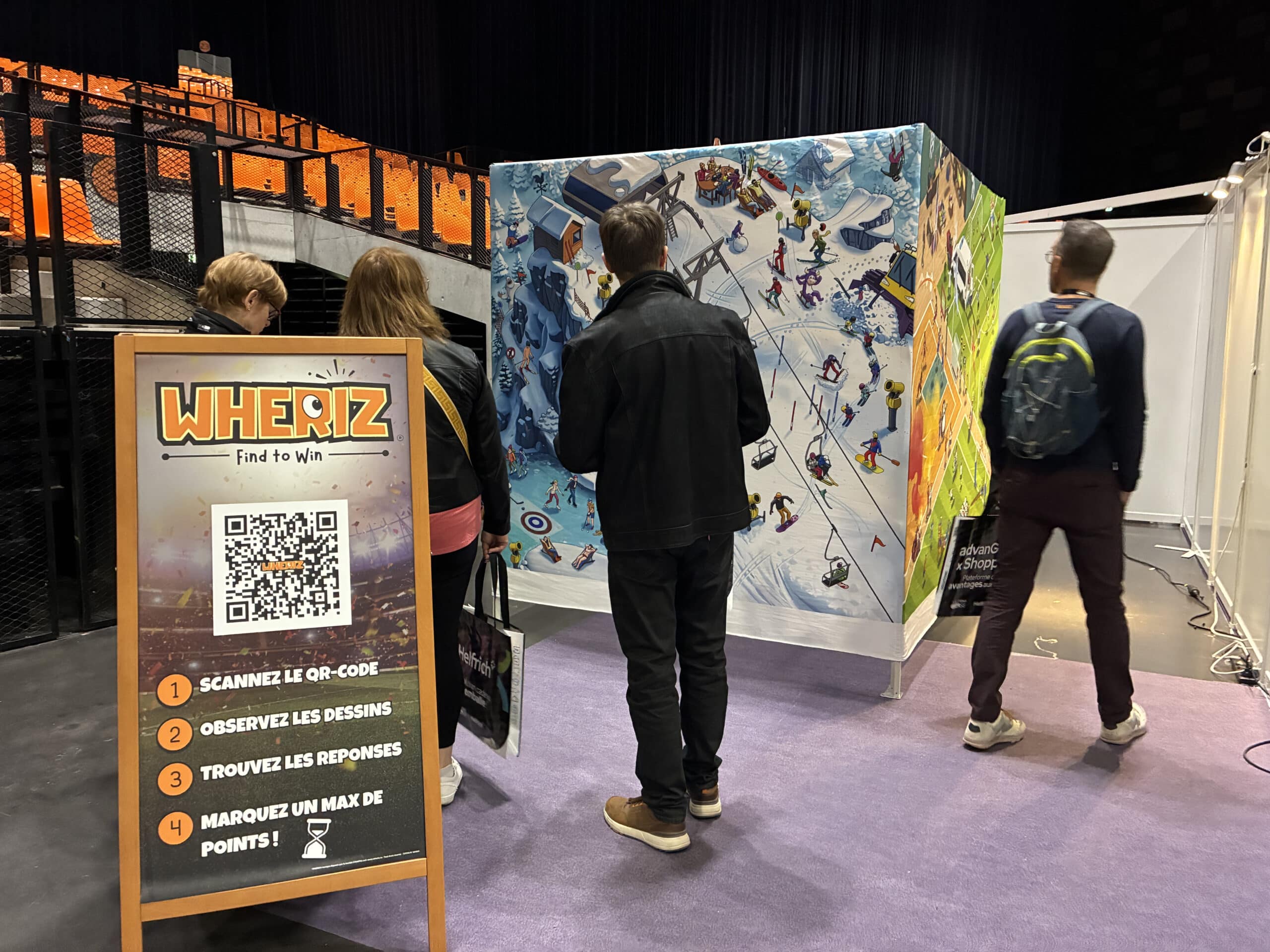 WHERIZ cube XXL joueurs