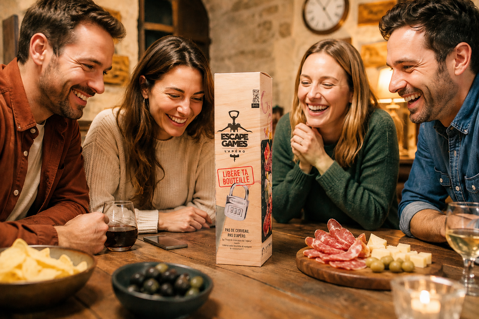 Libère ta bouteille - Escape Game Apéro Divertiss'Mans