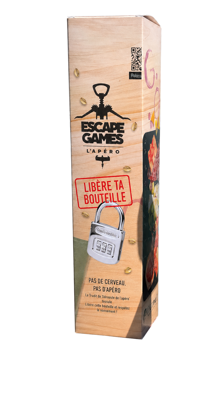 Coffret Libère ta bouteille avec bouteille